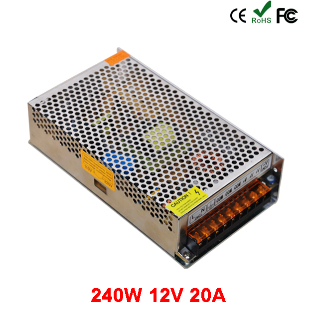 PSU 12VDC 20A switch mode PAS-240