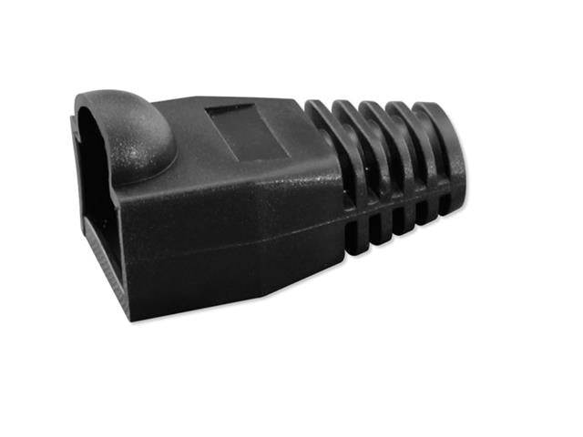 CON RJ45 BLACK BOOT