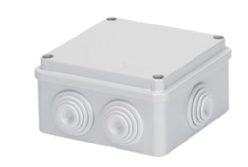 Enclosure 100x100x60 IP55 White