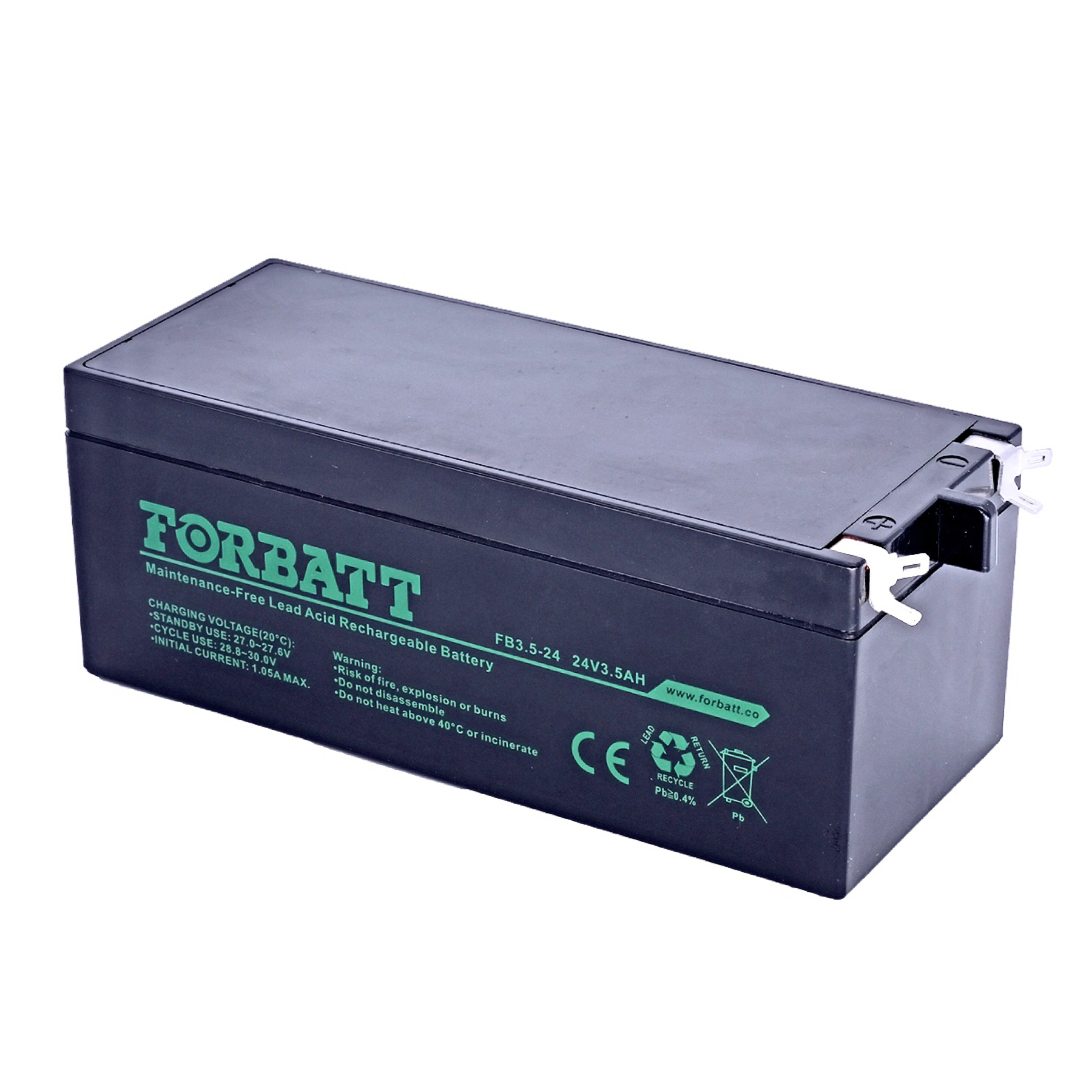 BAT 24V 3.5 AHR ET SECT+UMPETHA