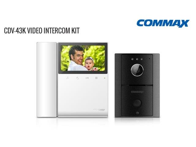 COMMAX 1-1 VIDEO KIT CDV43K/DRC-4L