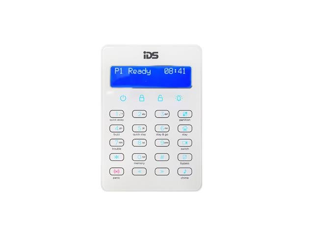 IDS TOUCH KEYPAD WHITE X-SERIES