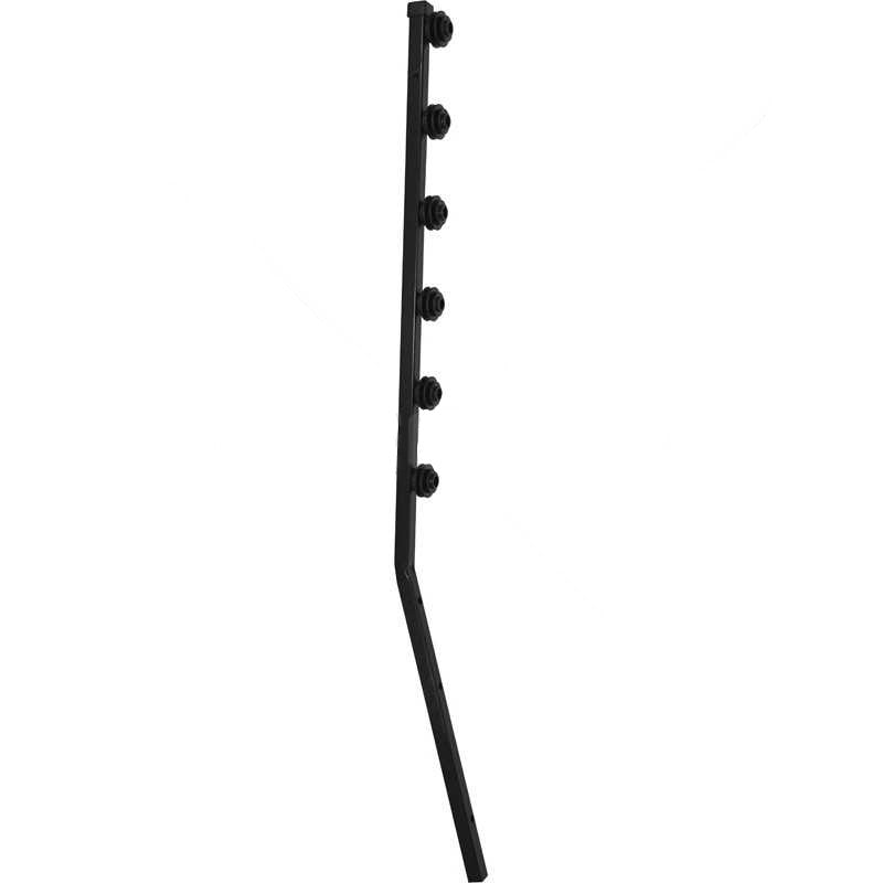 20MM SQ TUBE 6 LINE BLACK (BEND)