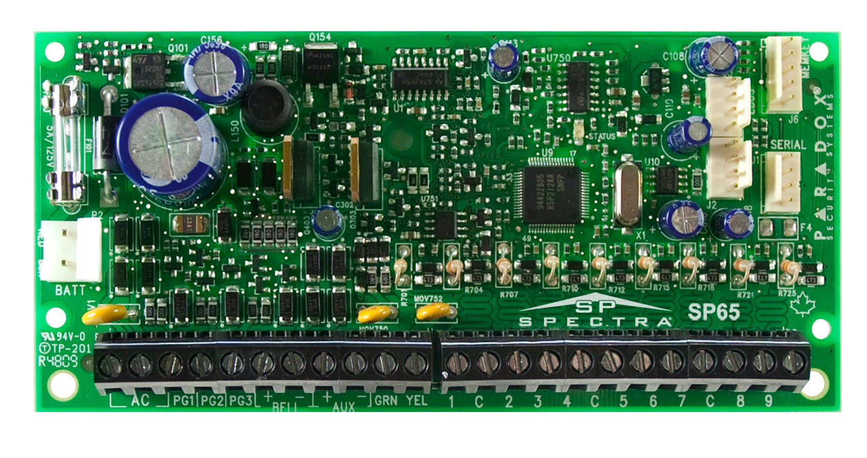 PAR SP65 PANEL ONLY 8-32 ZONE